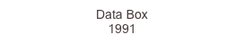 Data Box 
1991